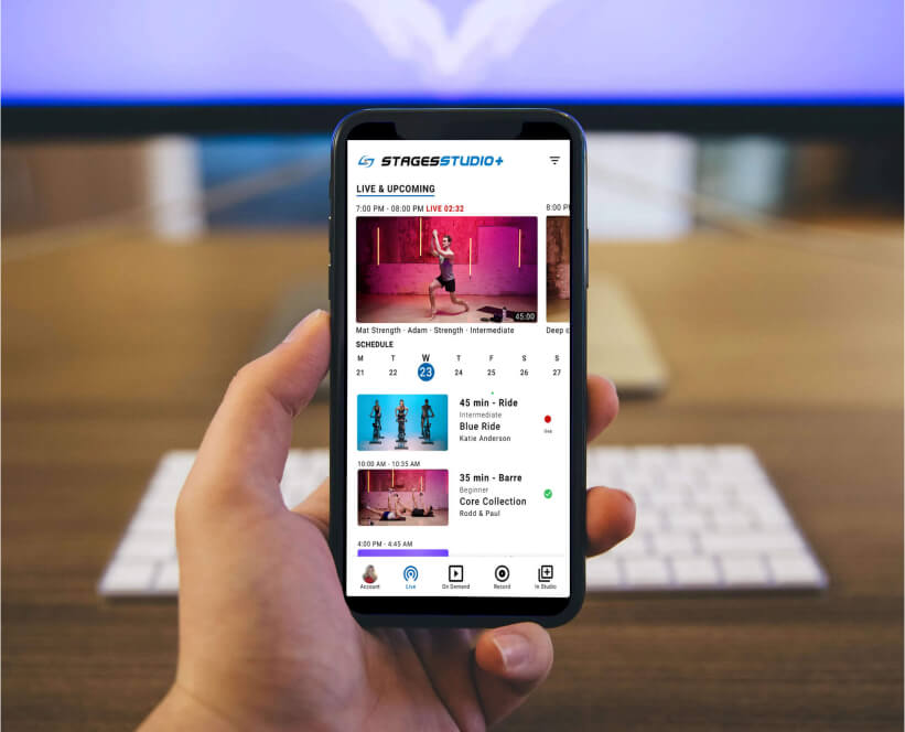 Stages Studio+ Fitness App