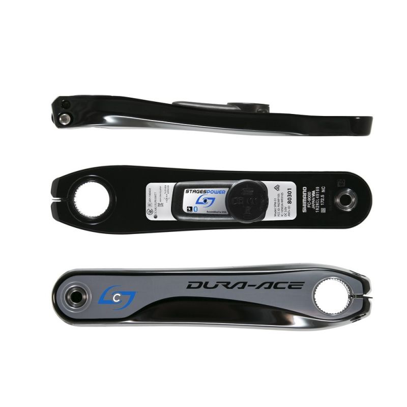Stages Power Recycled L Dura-Ace R9000 Left Crank Arm Cycling Power Meter
