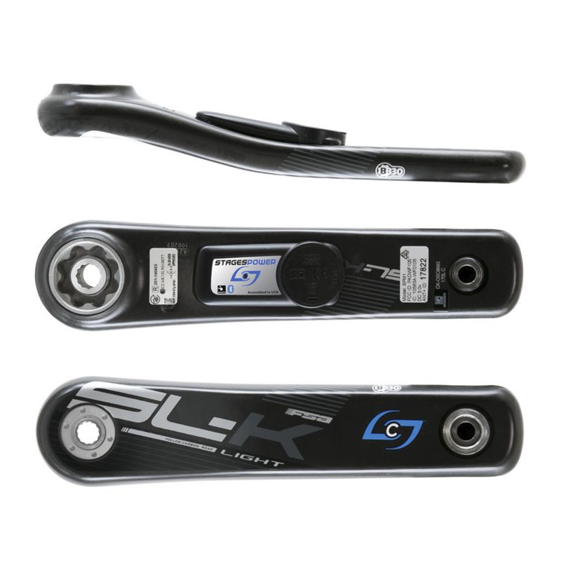 Stages Power L FSA SL-K BB30 Left Crank Arm Cycling Power Meter