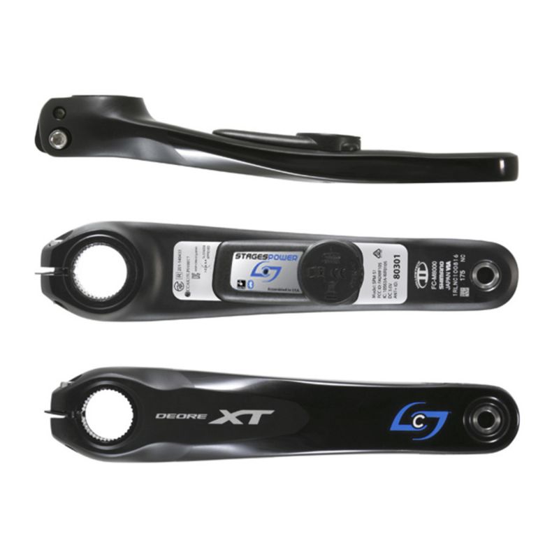 Stages Power L Shimano XT M8000 Left Crank Arm Cycling Power Meter