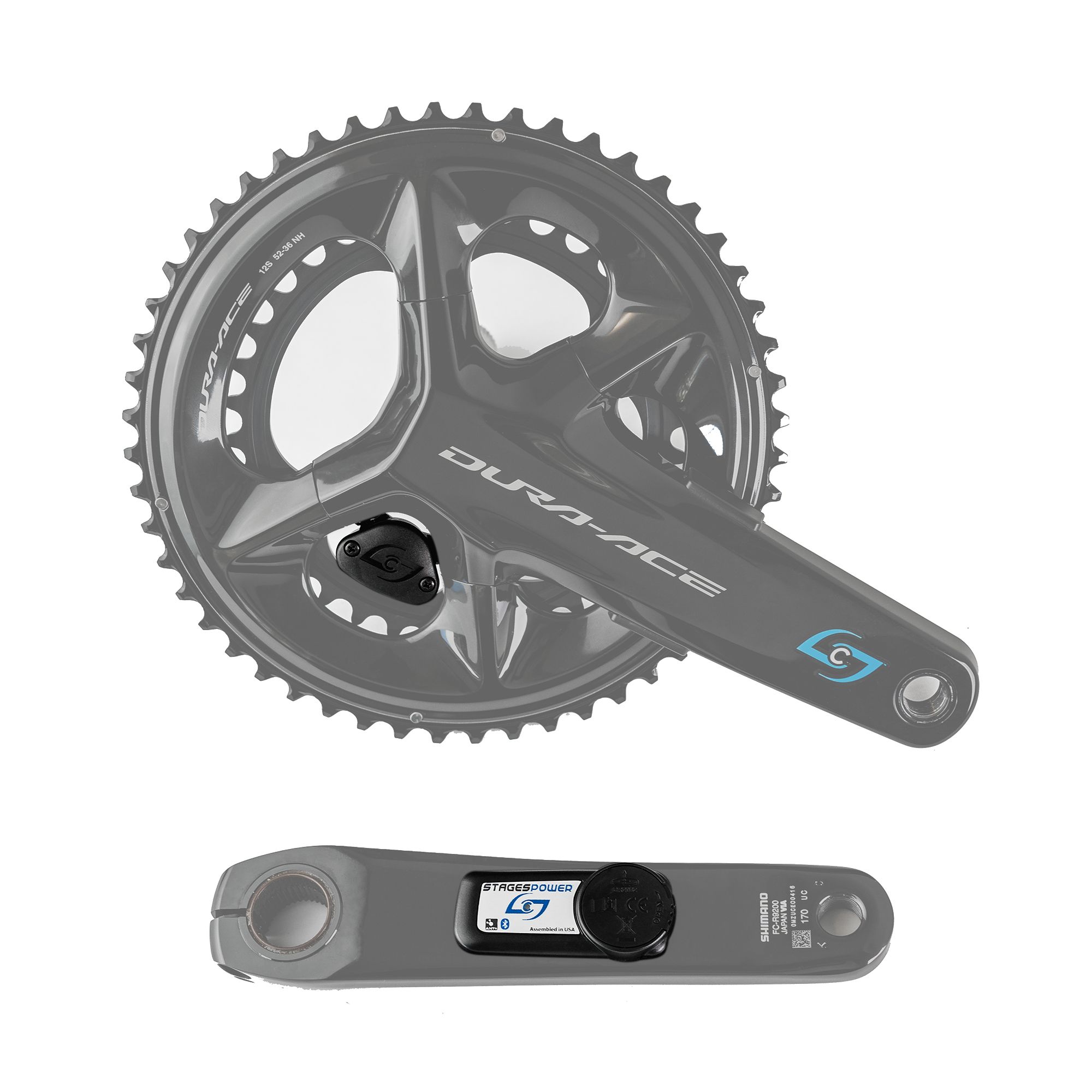 Stages Power Meter Shimano Dura-Ace R9200 Dual Sided Factory