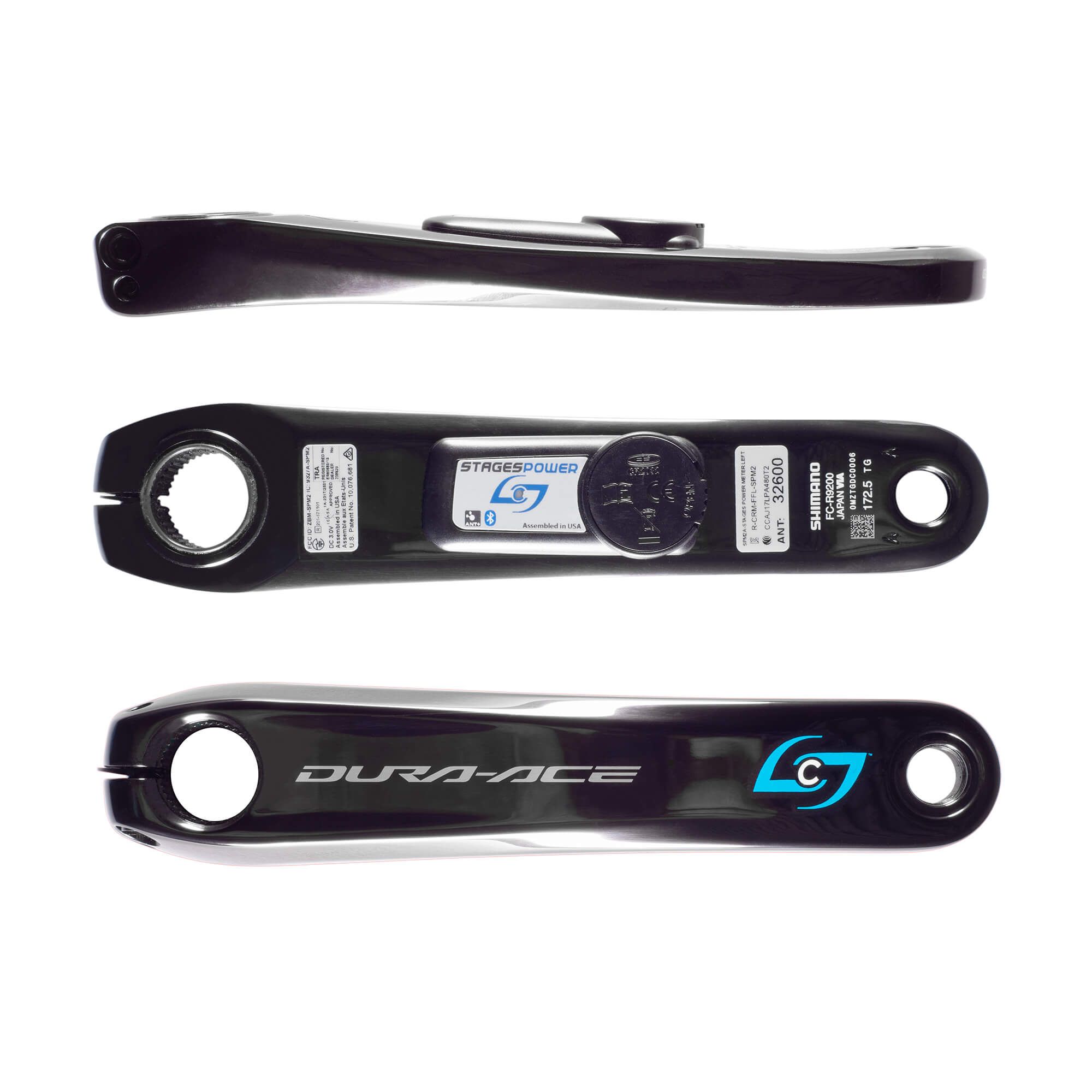 Stages Power L Shimano Dura-Ace R9200 Left Crank Arm Cycling Power 