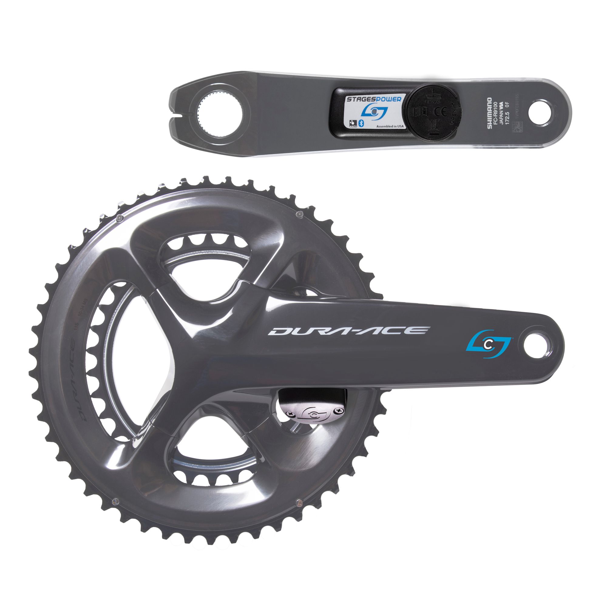 パーツ Stages Power meter Dura-Ace R9100 172.5 Stages Power Meter Shimano Dura-Ace R9100 DS-Factory Install