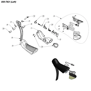 Stages SB20 Left Shifter Including Hood