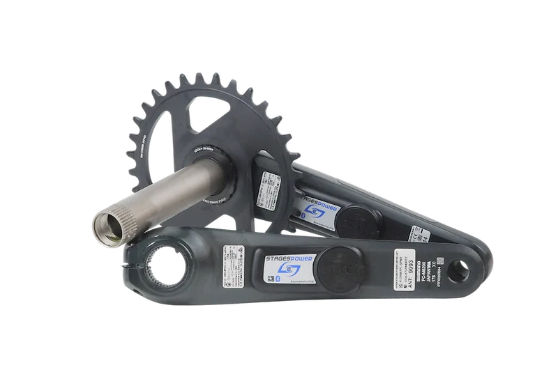 Stages Power LR Shimano XT M8200 Crankset Dual Sided Cycling Power Meter