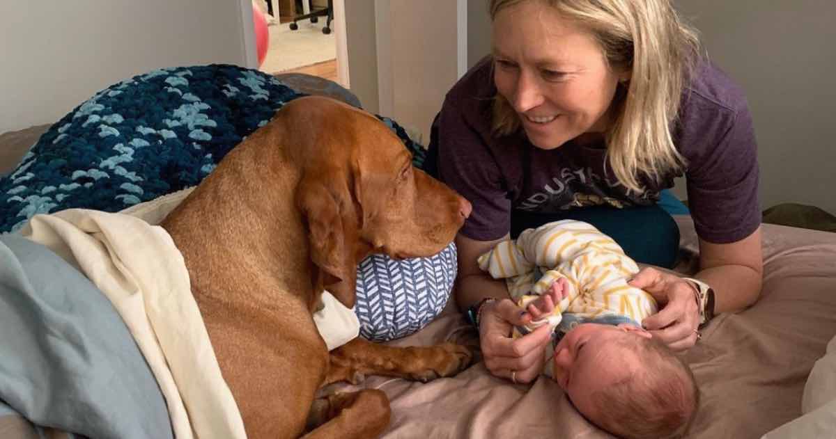 New Mom Erin Huck