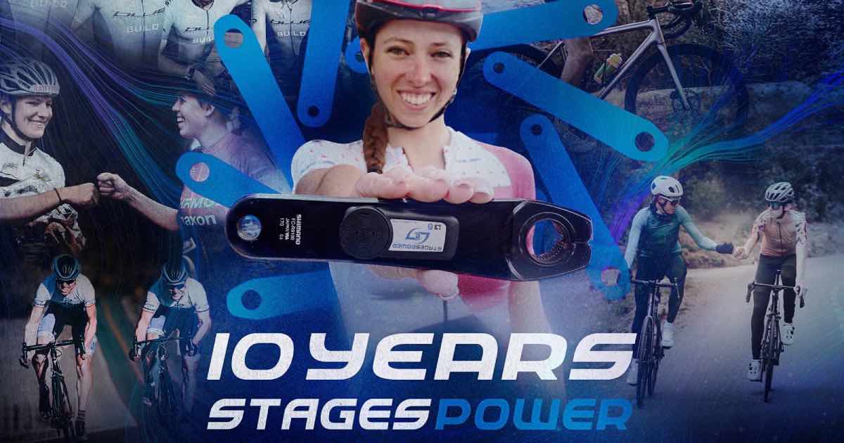 Stages Cycling Celebrates 10 Years of Power